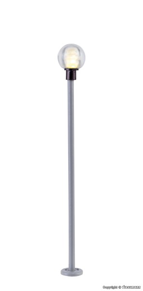 Viessmann 6306 - H0 - Kugelleuchte modern, LED warmweiß, 5,4 cm