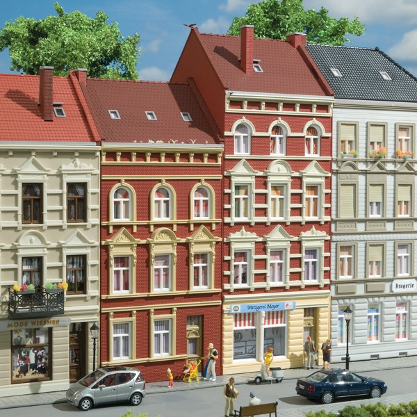 Auhagen 11417 - H0 - Stadthäuser Schmidtstraße 27/29