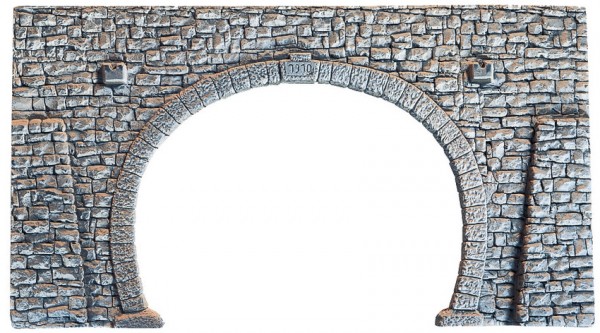 Noch 34938 - N - Tunnel-Portal 2-gleisig, 16 x 9 cm