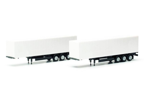 Herpa 085748 - TT - TS 2x Container-Auflieger