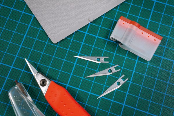 Auhagen 90007 - Wechselklingen Modellbaumesser – spitz