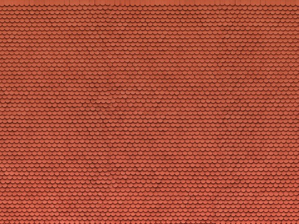 Noch 56690 - H0 - 3D-Kartonplatte "Biberschwanz", rot, 25 x 12,5 cm