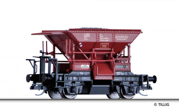 Tillig 17504 - TT - Schotterwagen 166 der DB, Ep. IV
