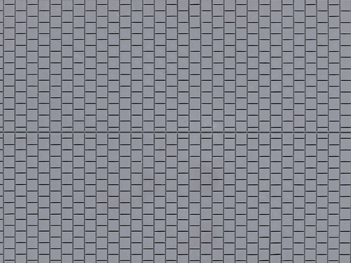Auhagen 52223 - H0/TT - 2x Fußsteigplatten grau, je 10 x 20 cm