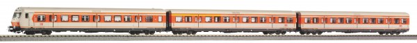 Piko 58226 - H0 - 3er Set S-Bahn Wagen orange-grau DB AG V