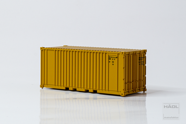 Hädl 711001-05 - TT - Container 20", gelb, DR