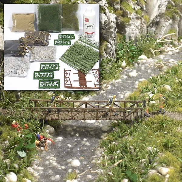 Busch 6046 - H0 - Gewässer-Gestaltungs-Set