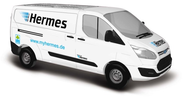 Busch 52410 - H0 - Ford Transit Hermes Versand - ***Auslaufartikel***