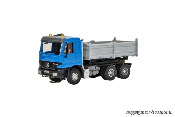 Viessmann 8000 - H0 - CarMotion Basis Startset, MB ACTROS Muldenkipper mit Rundumleuchten