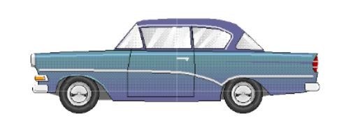 Gabor 12131001 - N - Opel P1 Limousine blaugrau