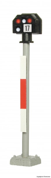 Viessmann 4917 - TT - Licht-Sperrsignal hoch, 35 mm