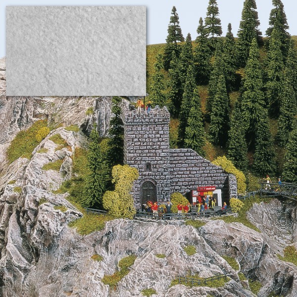 Busch 7590 - Felsen-Spachtelmasse, steingrau, 500g