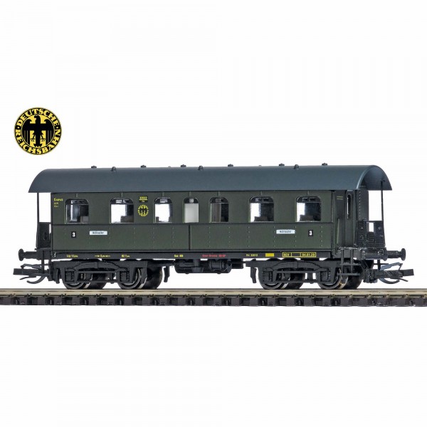 Busch 34104 - TT - Personenwagen »Langenschwalbacher« der DRG