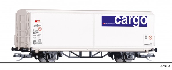Tillig 14848 - TT - Schiebewandwagen Hbis-tt der SBB Cargo, Ep. VI