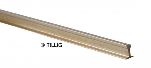 Tillig 82500 - H0/H0m/H0e - Schienenprofil blank Neusilber 2,5 mm, 1m