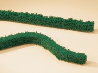 Auhagen 76964 - 2 Hecken dunkelgrün, 480 x 8 x 15 mm