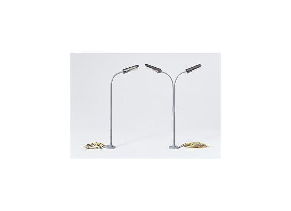 Piko 55755 - H0 - Straßenlampe 2-flammig, 120 mm