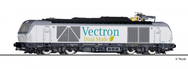 Tillig 04865 - TT - Dual Mode Lokomotive 248 002 „Vectron Dual Mode Demonstrator“ der Siemens AG, Ep