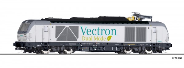 Tillig 04865 - TT - Dual Mode Lokomotive 248 002 "Vectron Dual Mode Demonstrator" der Siemens AG, Ep