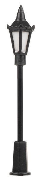 Faller 272128 - N - 3 x LED-Parklaternen, Sechskantlaterne mit Krone, 55 mm