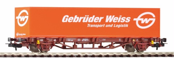 Piko 97151 - H0 - Containertragwagen Lgs579 ÖBB V "Gebr. Weiss"