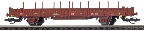 Busch 31503 - TT - Flachwagen mit Rungen Ks 446