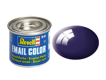 Revell 32154 - Email Farbe - nachtblau, glänzend - 14 ml, RAL 5022