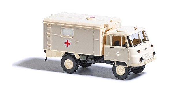 Busch 50249 - H0 - Robur LO 2002 Koffer Sankra,