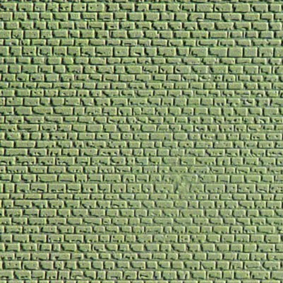 Kibri 37961 - N - Mauerplatte mit Abdecksteinen regelmäßig, L ca. 20 x B 12 cm