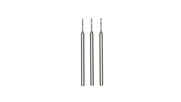 Proxxon 4528852 - MICRO-Spiralbohrer (HSS-Stahl), 0,8 mm, 3 Stück