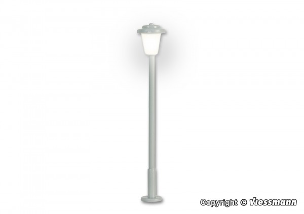 Viessmann 6980 - TT - Straßenleuchte modern LED weiß, 4,5 cm