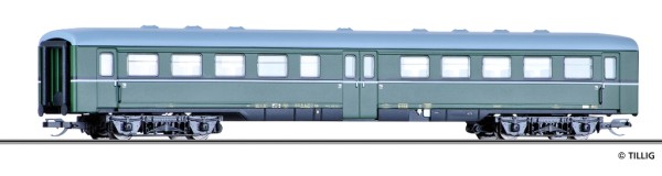 Tillig 13878 - TT - Reisezugwagen 2. Klasse Bghu der DR, 2. Betriebsnummer, Ep.IV