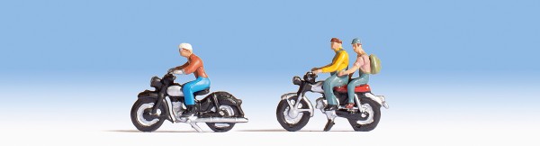 Noch 15904 - H0 - 2x Motorradfahrer