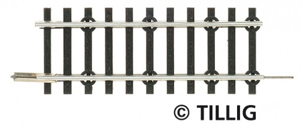 Tillig 83132 - TT - 1x Übergangsgleis Standardgleis / Modellgleis 57 mm