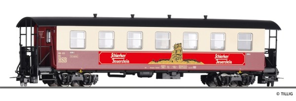 Tillig 03923 - H0e - Personenwagen Schierker Feuerstein der HSB, Ep.V