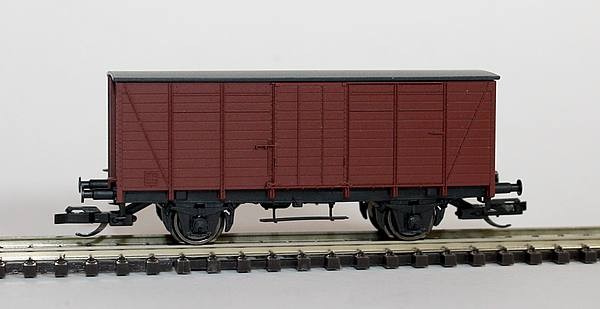 Hädl 113921 - TT - Flachdachgüterwagen sächs. Bauart, "Hannover" der DRG Ep. II
