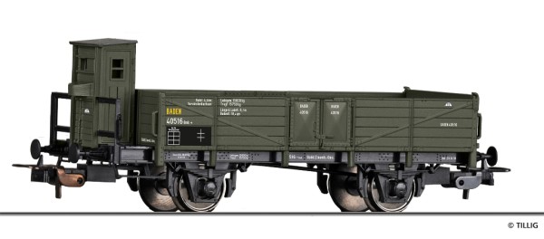 Tillig 77009 - H0 - Offener Güterwagen der Süddeutschen Eisenbahn-Gesellschaft, Ep.I