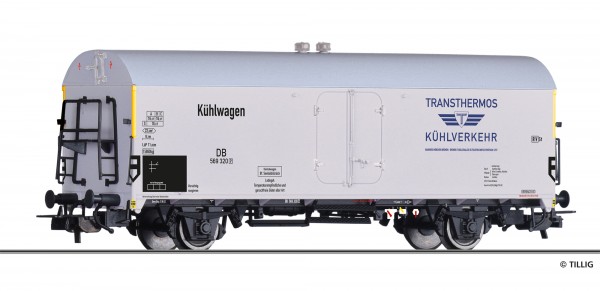 Tillig 76804 - H0 - Kühlwagen "Transthermos Kühlverkehr", eingestellt bei der DB, Ep. III