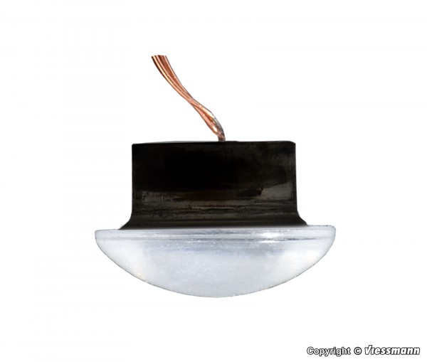 Viessmann 6170 - H0 - Deckenlampe, LED warmweiß, Ø 0,46 cm, h = 0,15 cm