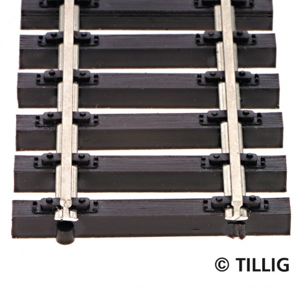 Tillig 83125 - TT - 1x Holzschwellenflexgleis Länge ca. 664 mm