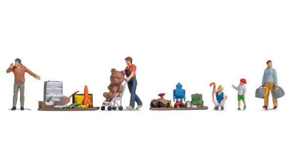 Noch 16282 - H0 - Figuren-Themenwelt "Flohmarkt"
