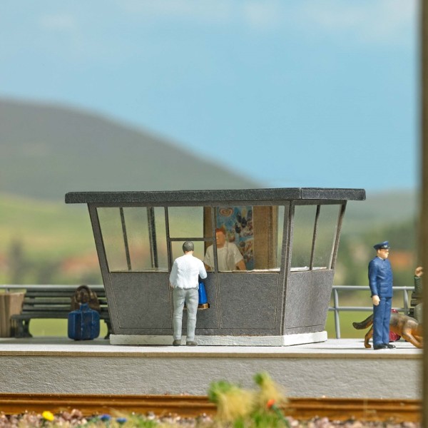 Busch 1378 - H0 - Bahnsteigkiosk