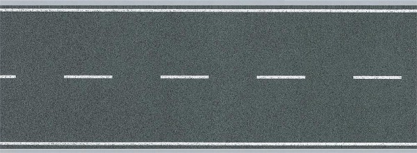 Faller 170630 - H0 - Straßenfolie, zweispurig, 1 m x 80 mm