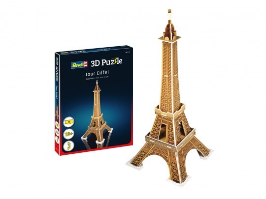 Revell 00111 - 3D Puzzle Eiffelturm, 140 x 140 x 340 mm