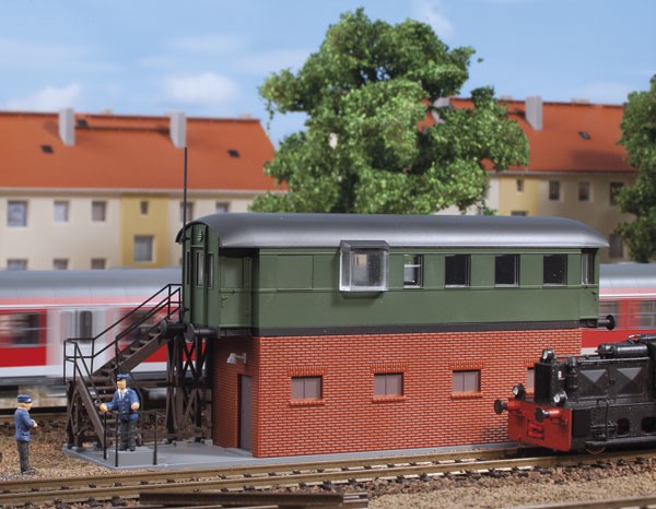 Auhagen 13339 - TT - Behelfsstellwerk, 128 x 34 x 55 mm