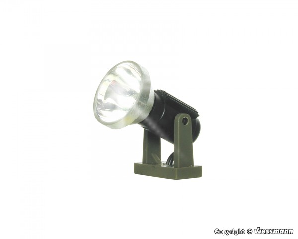 Viessmann 9330 - 0 - Flutlichtstrahler nieder, LED weiß, 16 mm