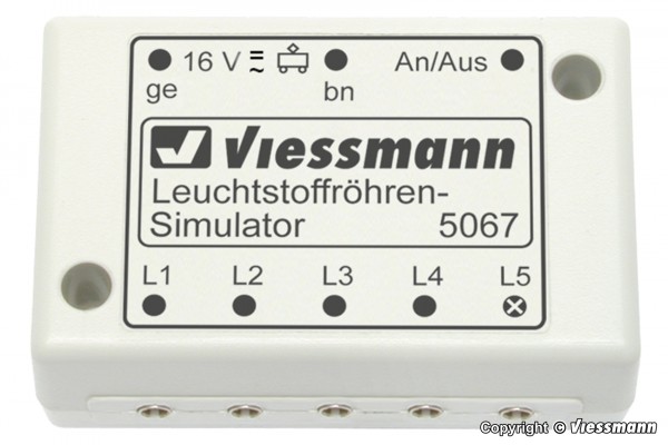 Viessmann 5067 - Leuchtstoffröhren-Simulator