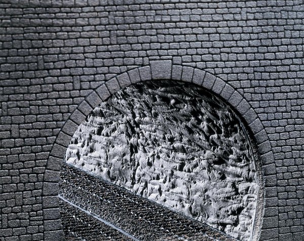 Faller 170886 - H0 - Dekorplatte Profi Tunnelröhre Felsstruktur