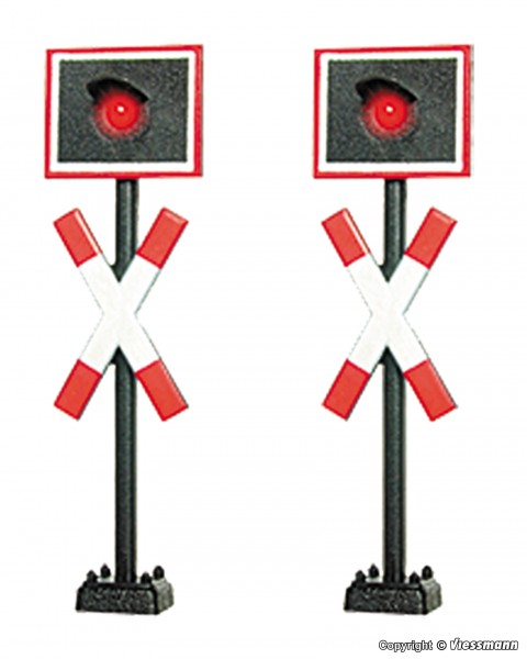 Viessmann 5803 - N - 2x Andreaskreuze, 19 mm