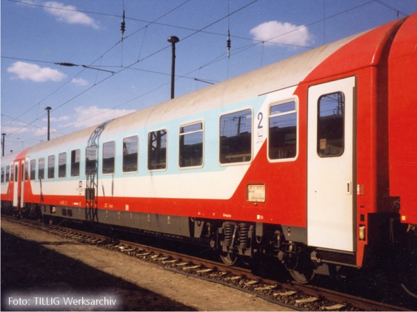 Tillig 16277 - TT - Reisezugwagen 2. Klasse Bdmnu der PKP, 2. Betriebsnummer, Ep. V
